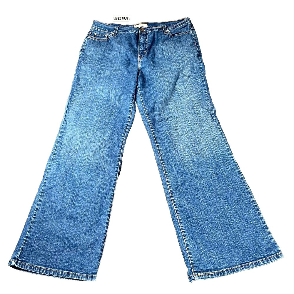 Vintage‎ Levi's 512 Jeans Womens 18 Blue Perfectly Slimming Bootcut Leg